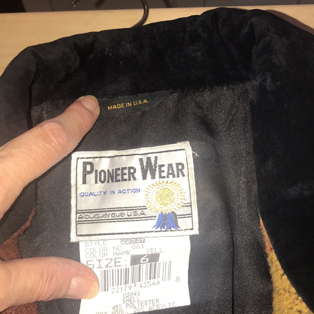 GORGEOUS VINTAGE WOOL PIONEER WEAR JACKET🛖 - Picture 9 of 10